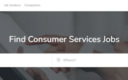 Consumer Services Jobs Board media 1