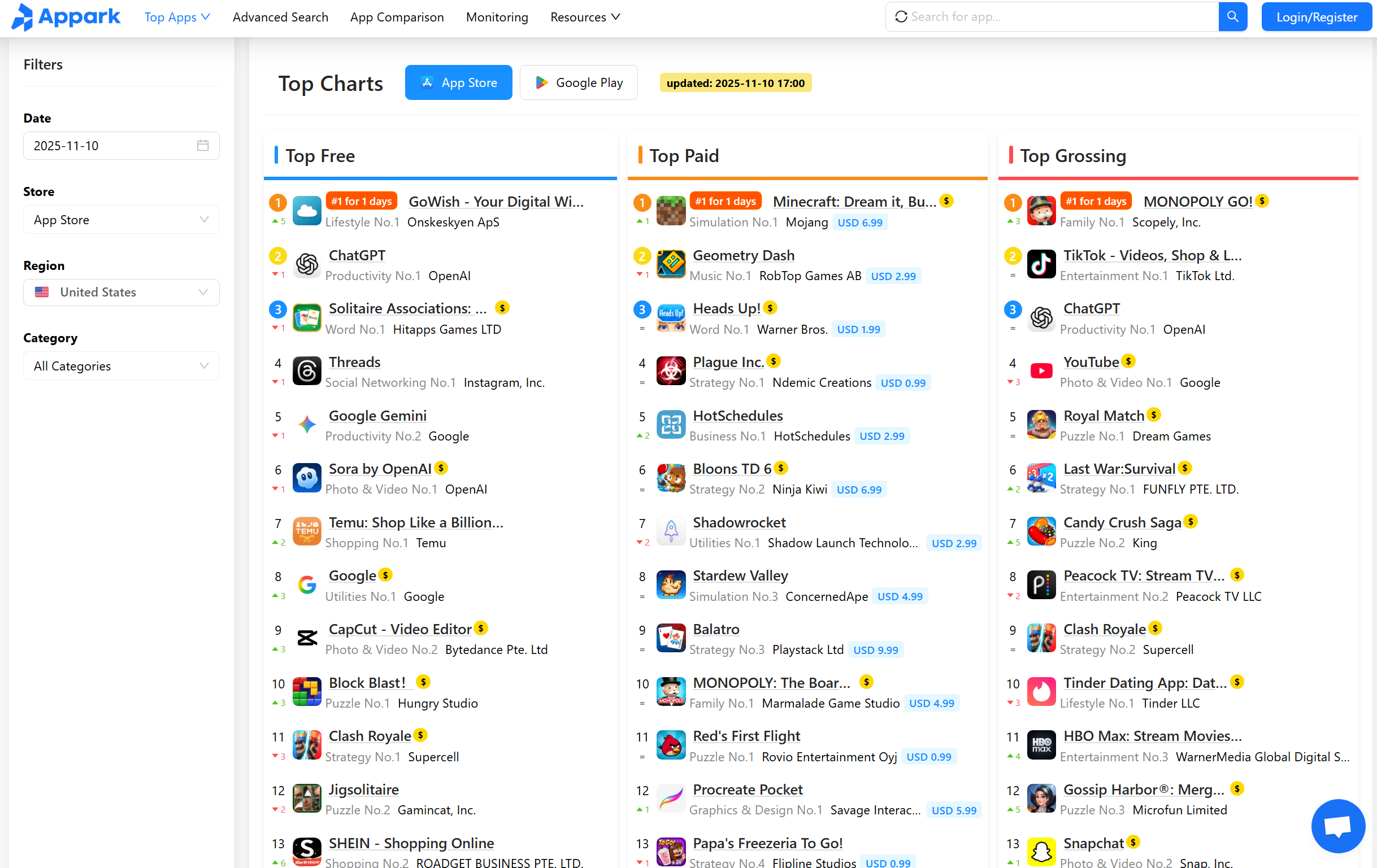 Appark - Screenshot 3 showing product features and functionality