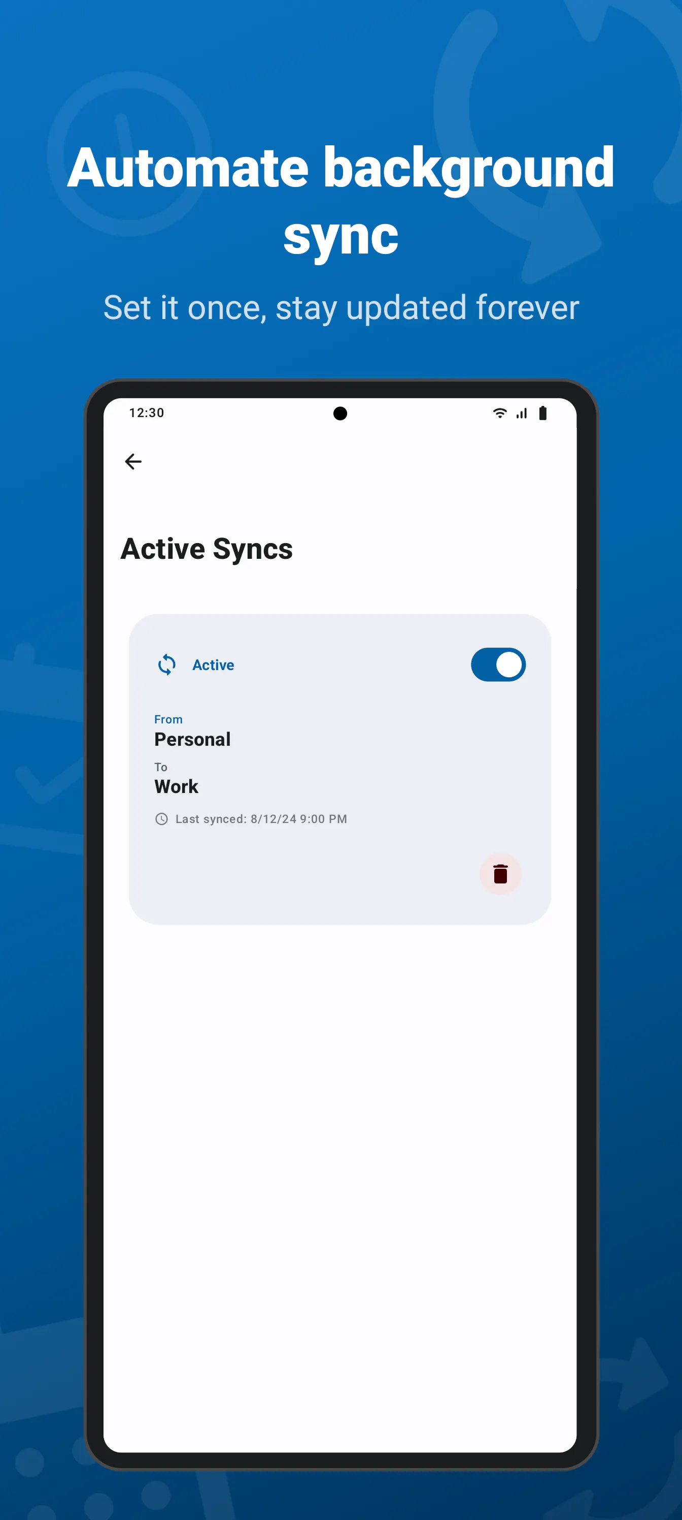 Simple Calendar Sync gallery image