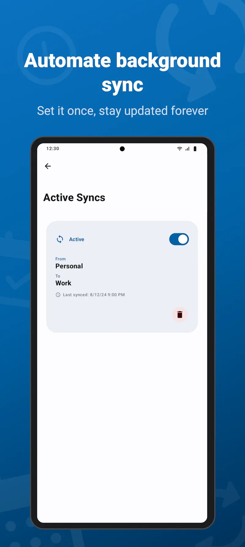 Simple Calendar Sync screenshot 5