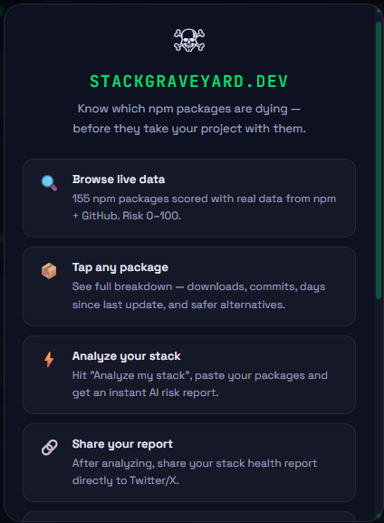 Stack Graveyard gallery image