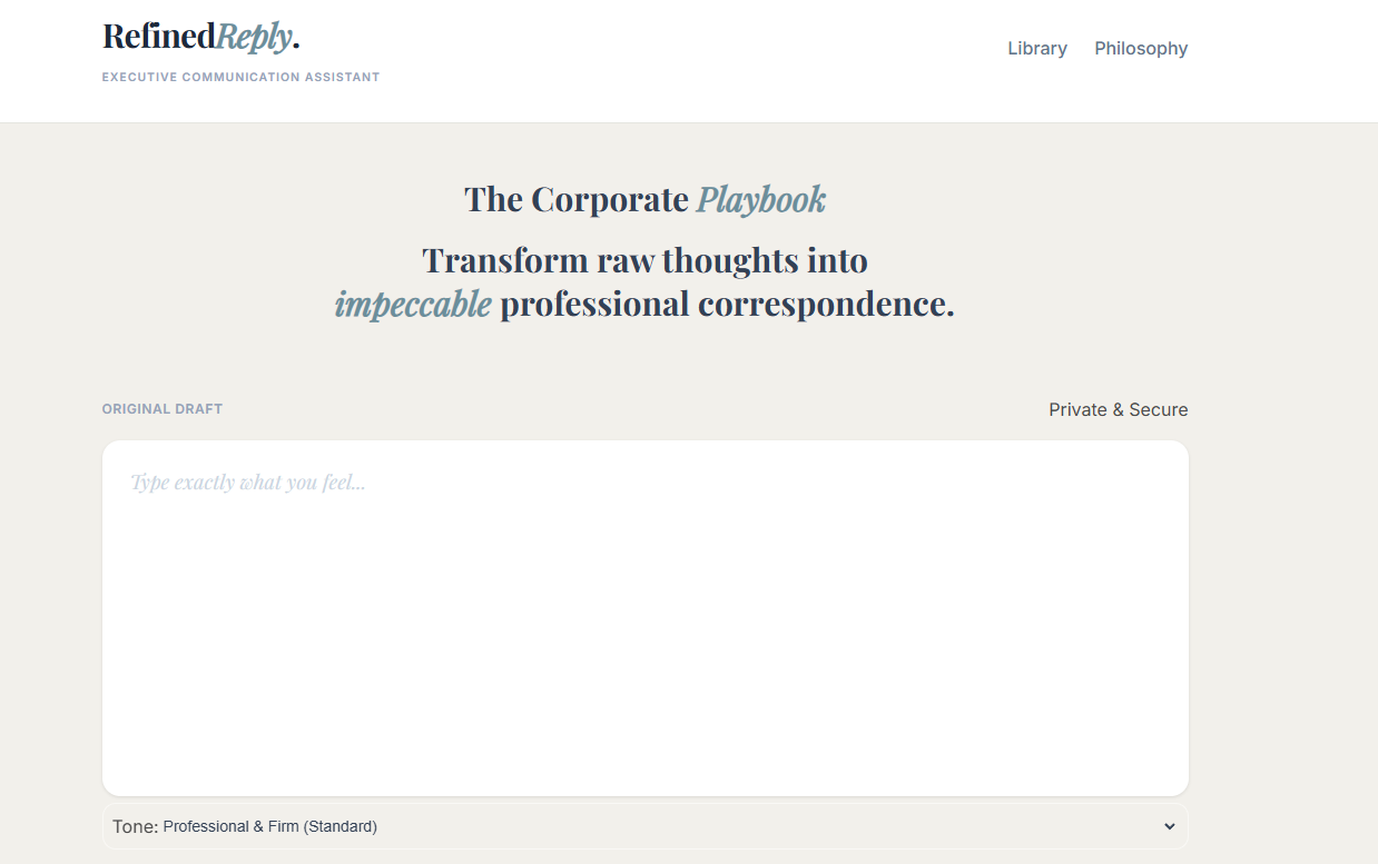 PoliteDraft - Product Hunt launch logo