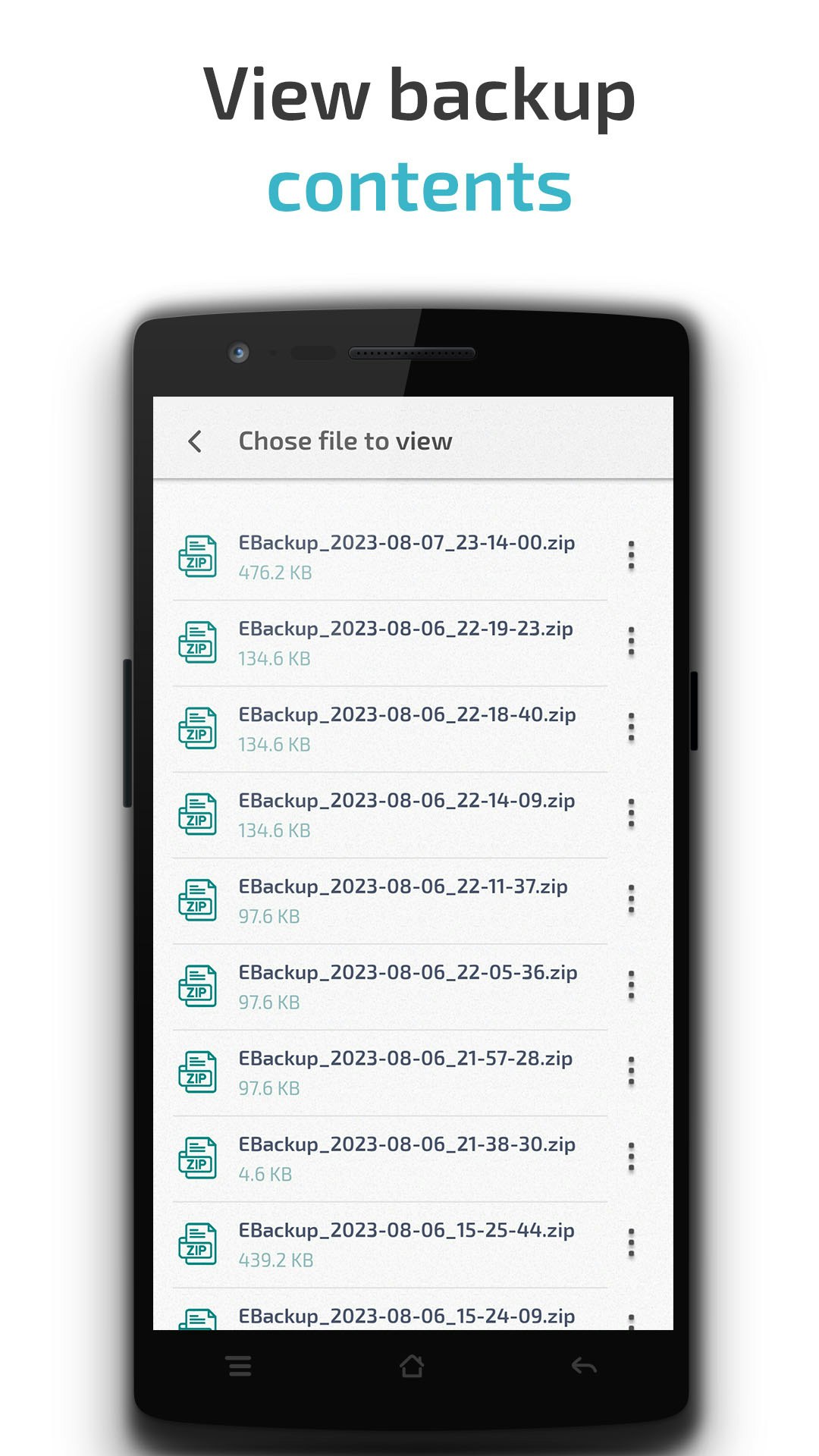 Essential Backup media 4