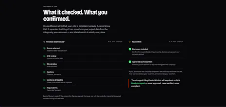 CreatorMission gallery image