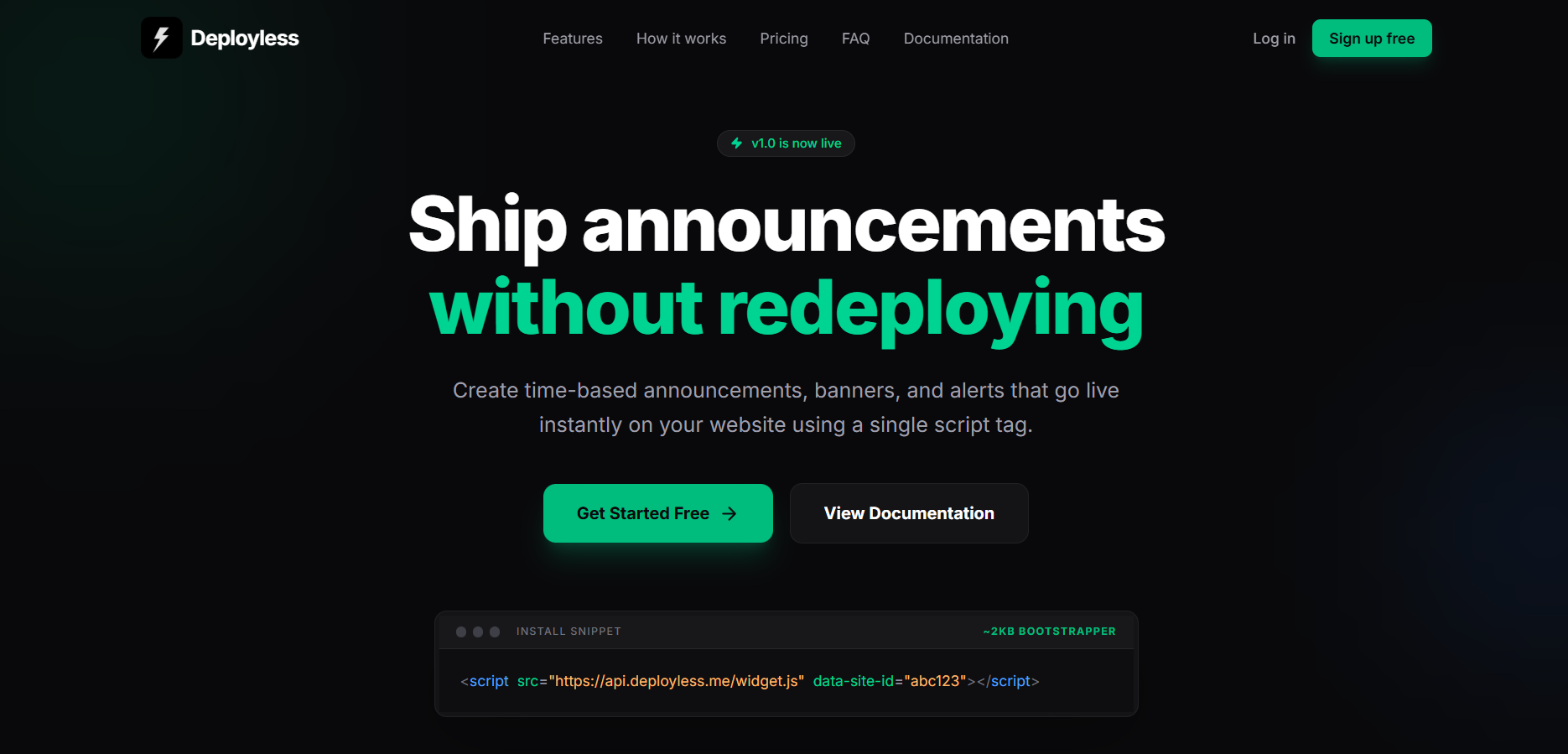 Deployless gallery image