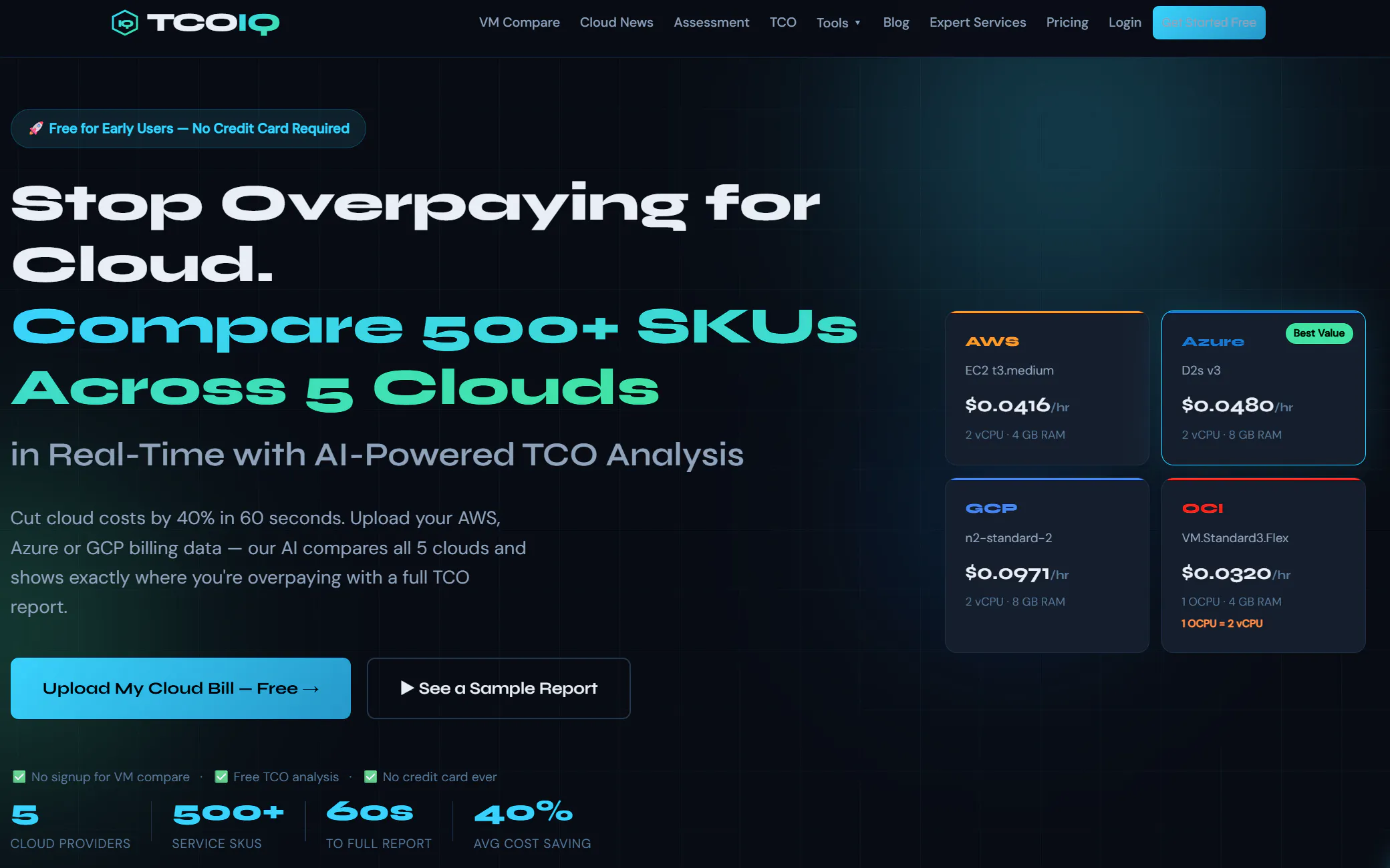 TCOIQ - Free Cloud Cost & TCO Calculator gallery image