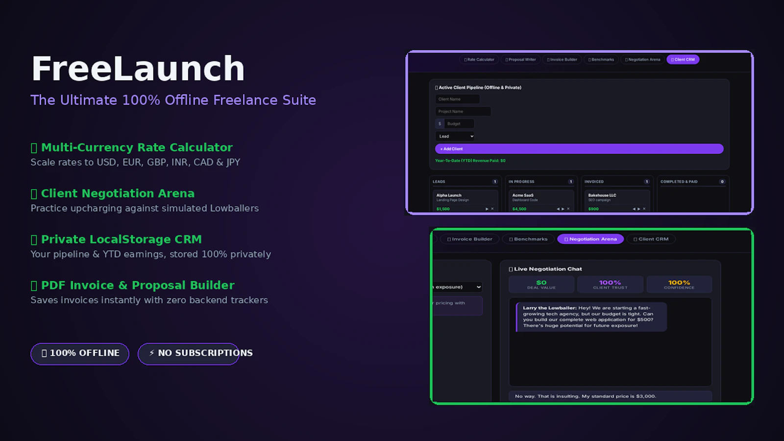 FreeLaunch screenshot 1
