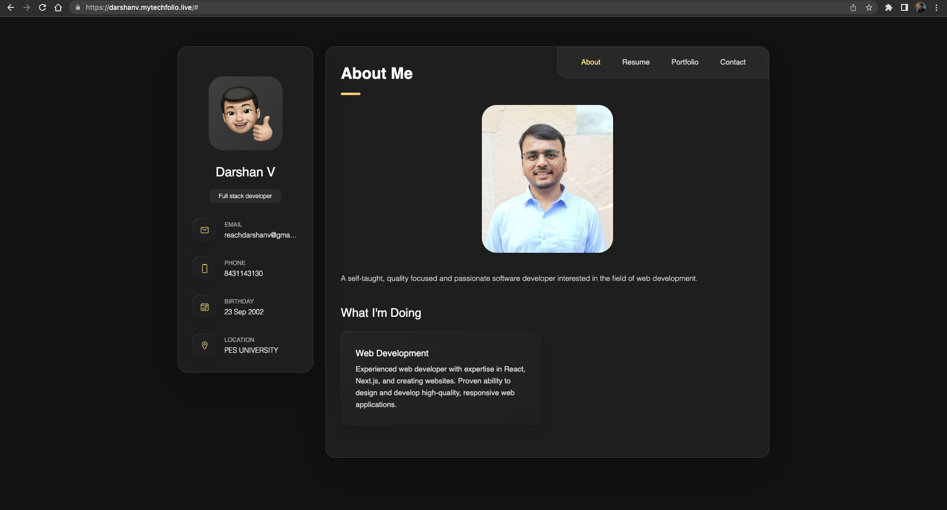 Portfolio Awesome