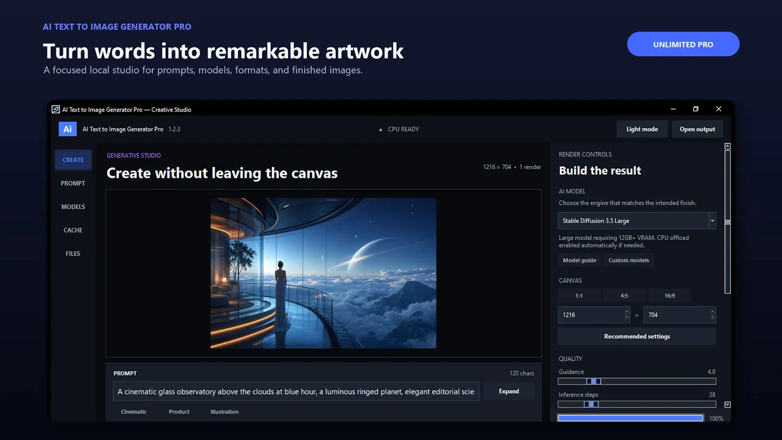 AI Text To Image Generator Pro screenshot 1