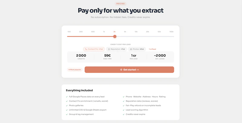 MapsLeads | B2B lead generation screenshot 5