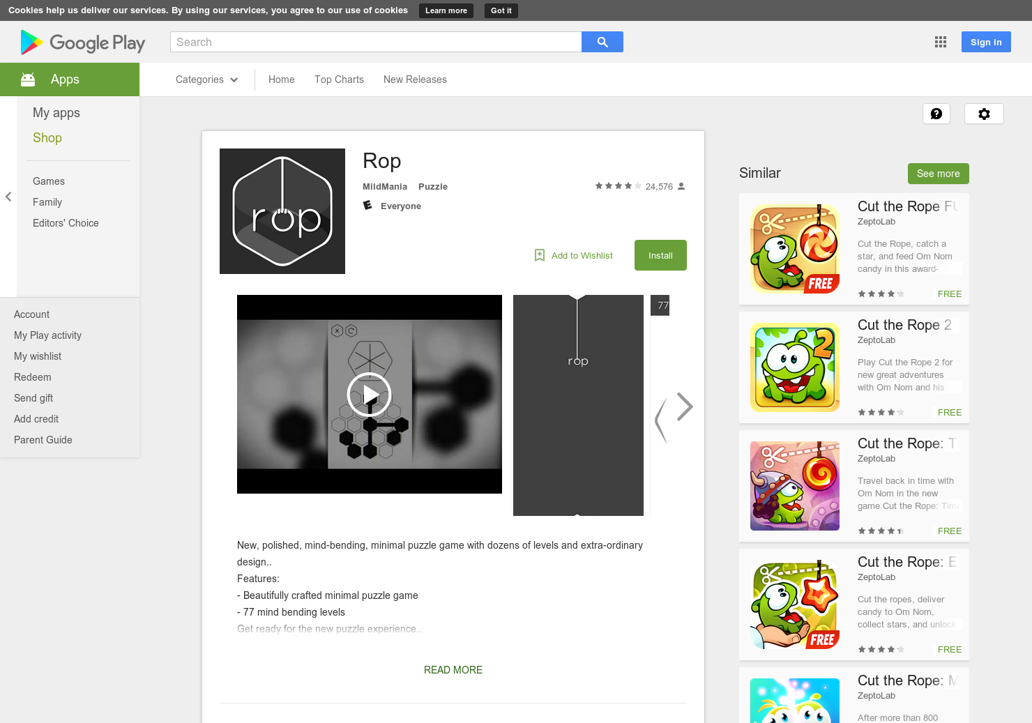 Rop Android
