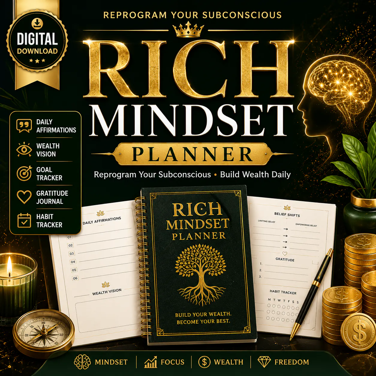 Rich Mindset Planner