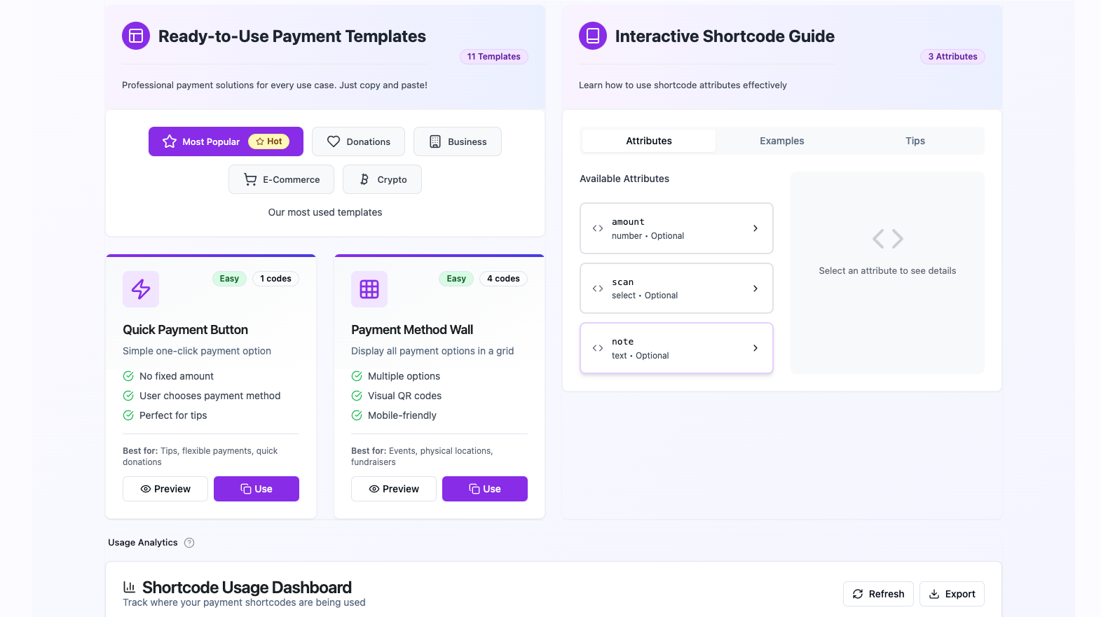 Wallet Up URL Shortener and ZenithQR gallery image