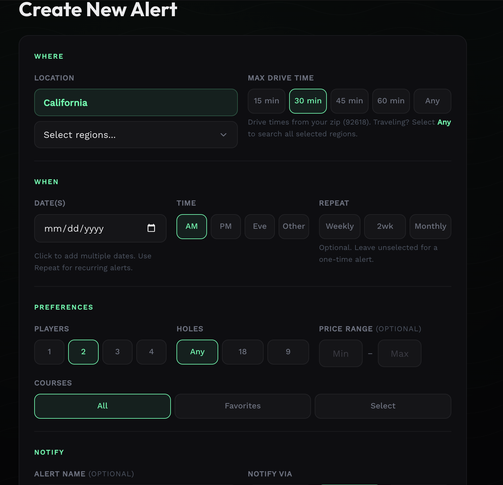 Tee Time Agent gallery image