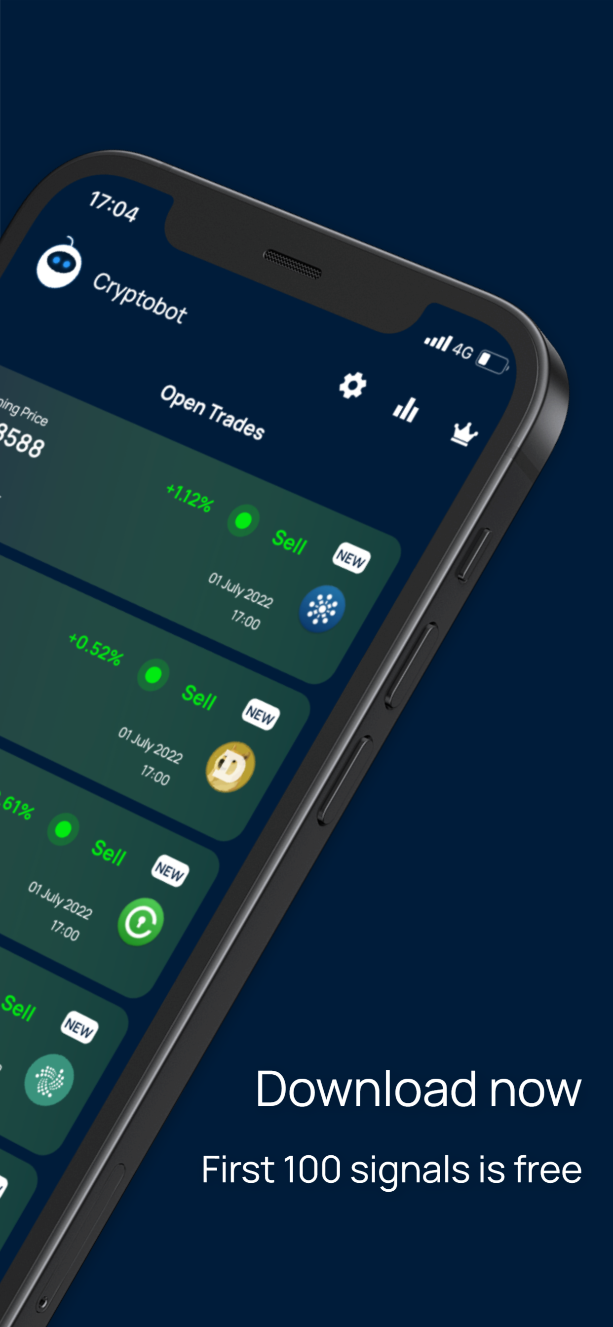 Cryptobot | Trading Signals gallery image