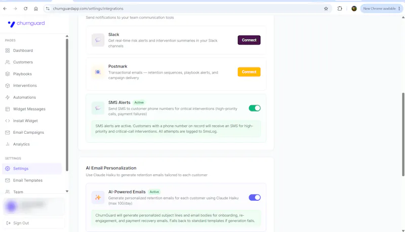 ChurnGuard screenshot 2