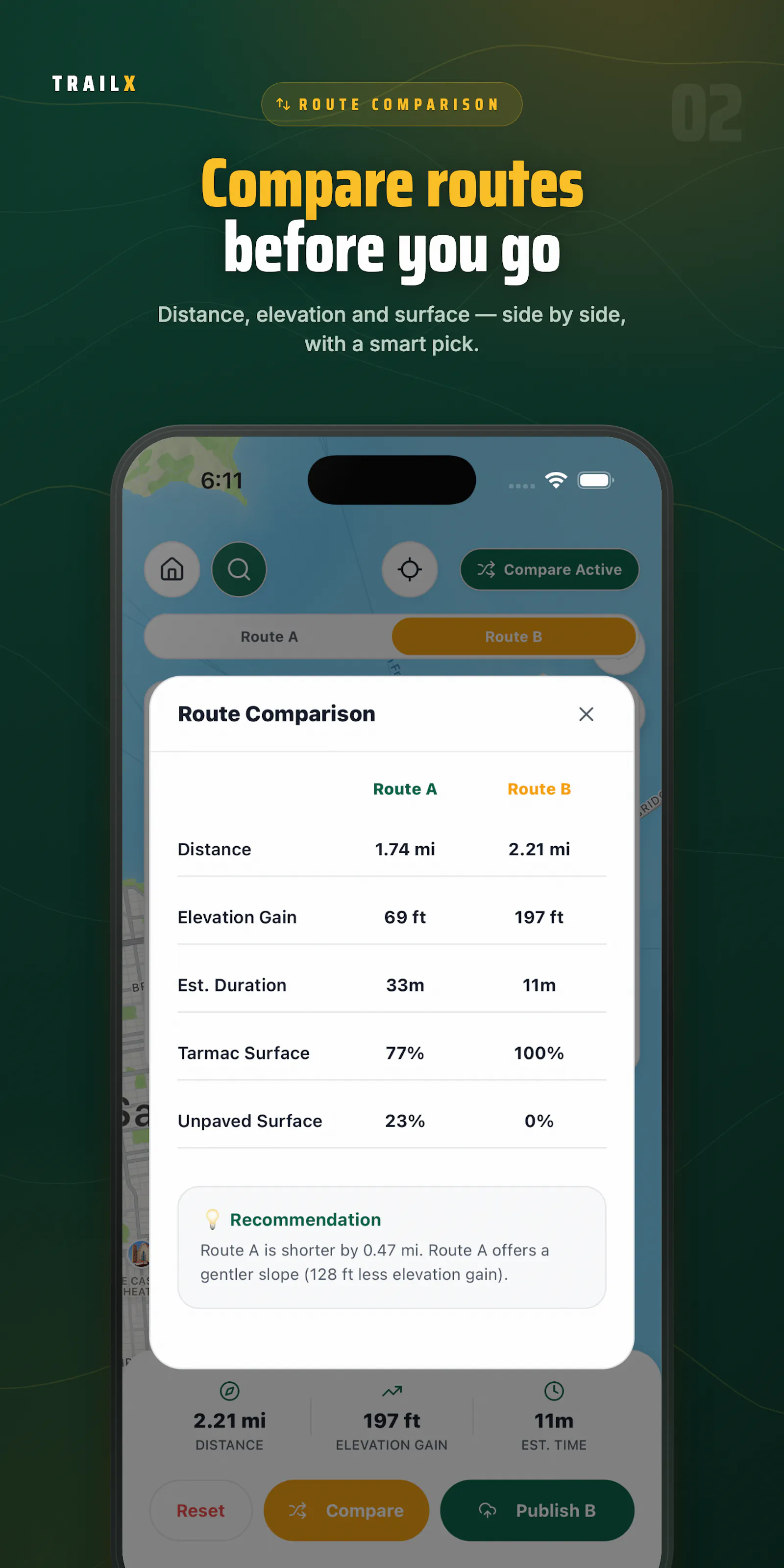 TrailX screenshot 2