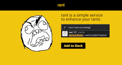 Rant gallery image