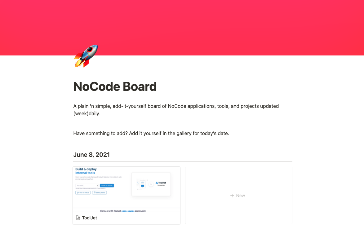 NoCode Board gallery image