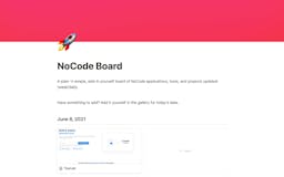 NoCode Board media 2