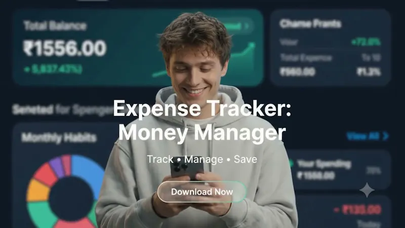 Expense Tracker - Money Manager screenshot 1 (video preview)