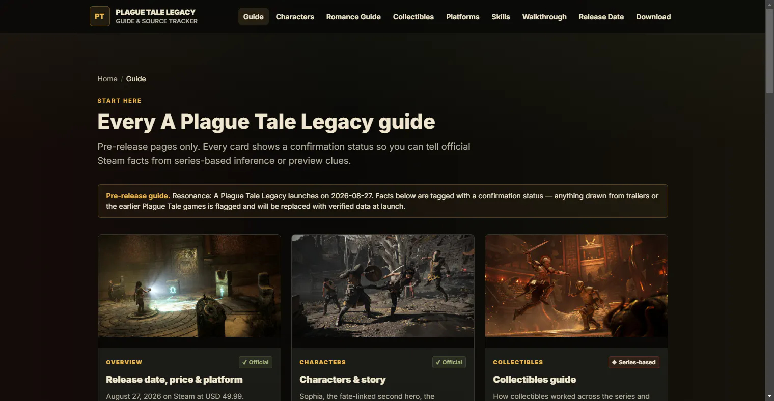 Plague Tale Legacy Guide gallery image