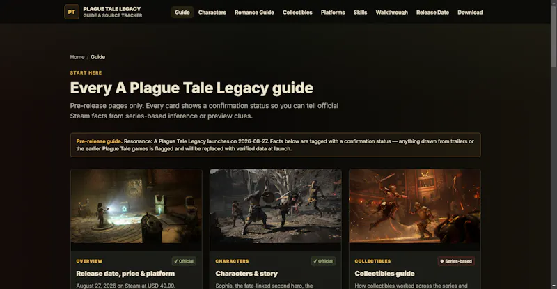 Plague Tale Legacy Guide screenshot 3