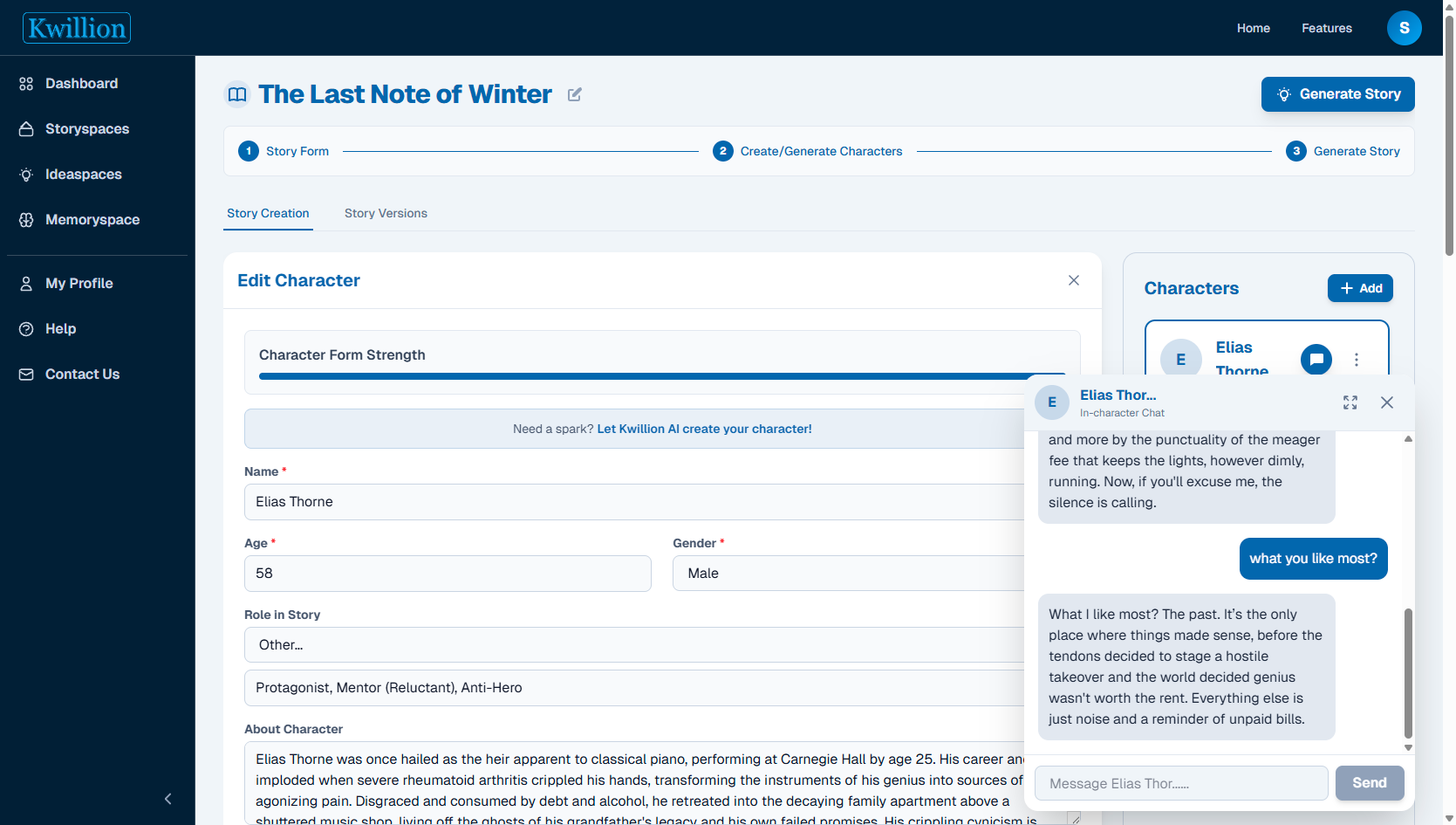Kwillion - Screenshot 3 showing product features and functionality