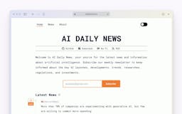 AI Daily News media 1
