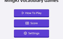MingKi Vocabulary Games media 2