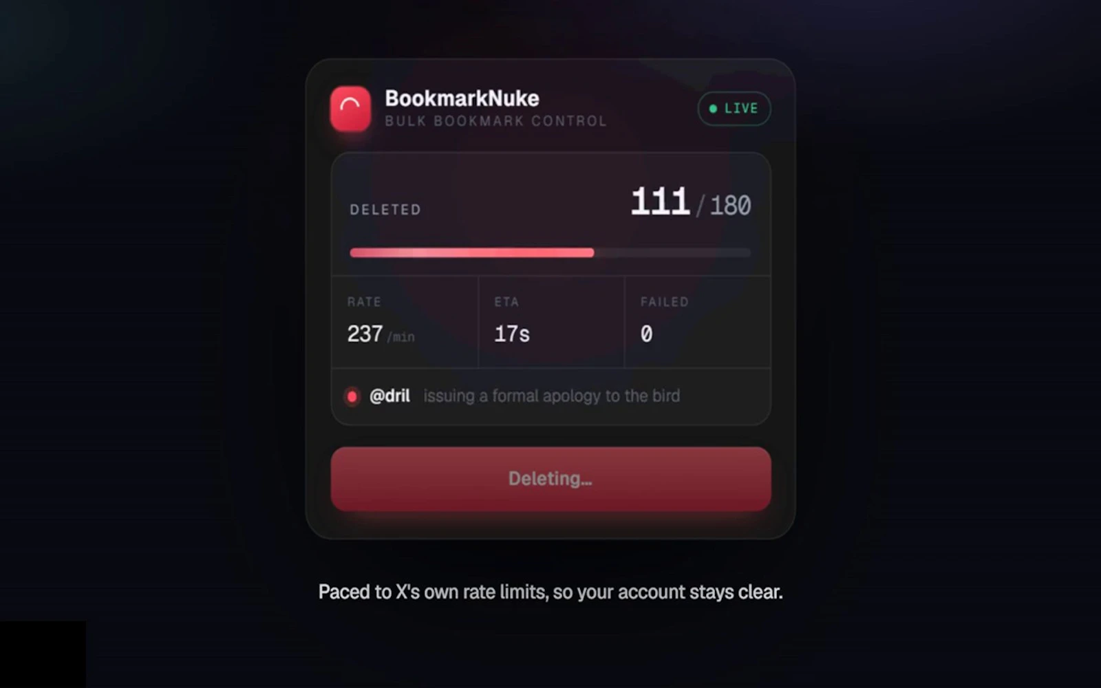 BookmarkNuke screenshot 4