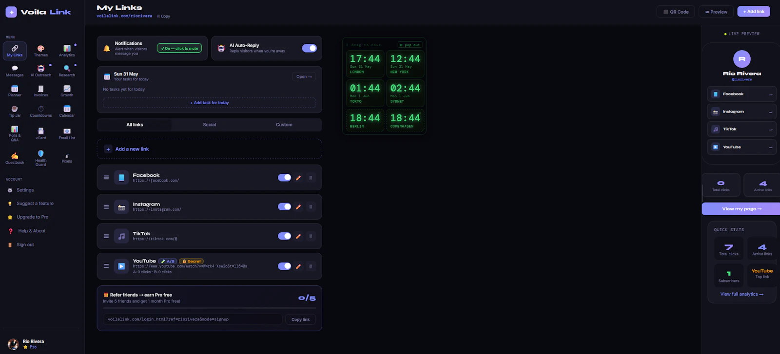 VoilaLink  screenshot 1
