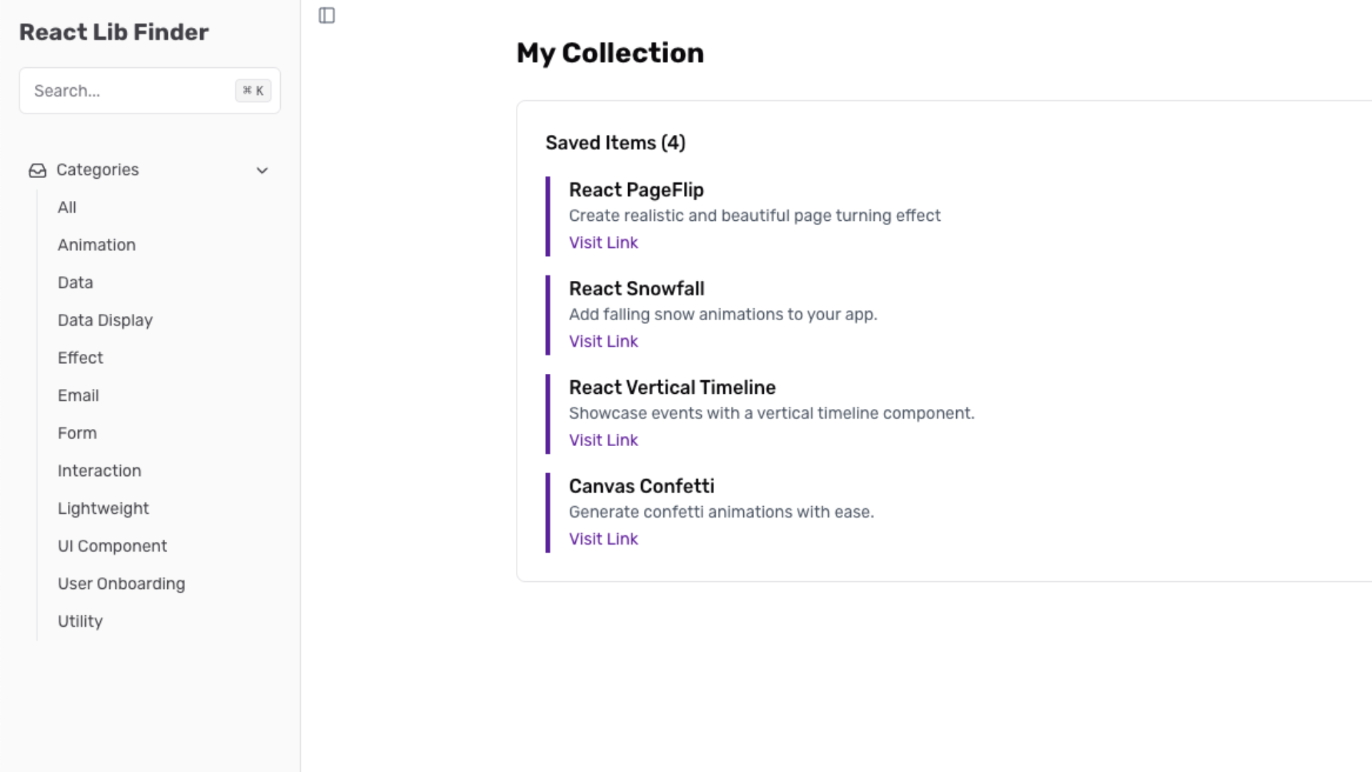 Lib Finder'ı React - Var olduğunu bilmediğiniz React kütüphanelerini keşfedin medya 2