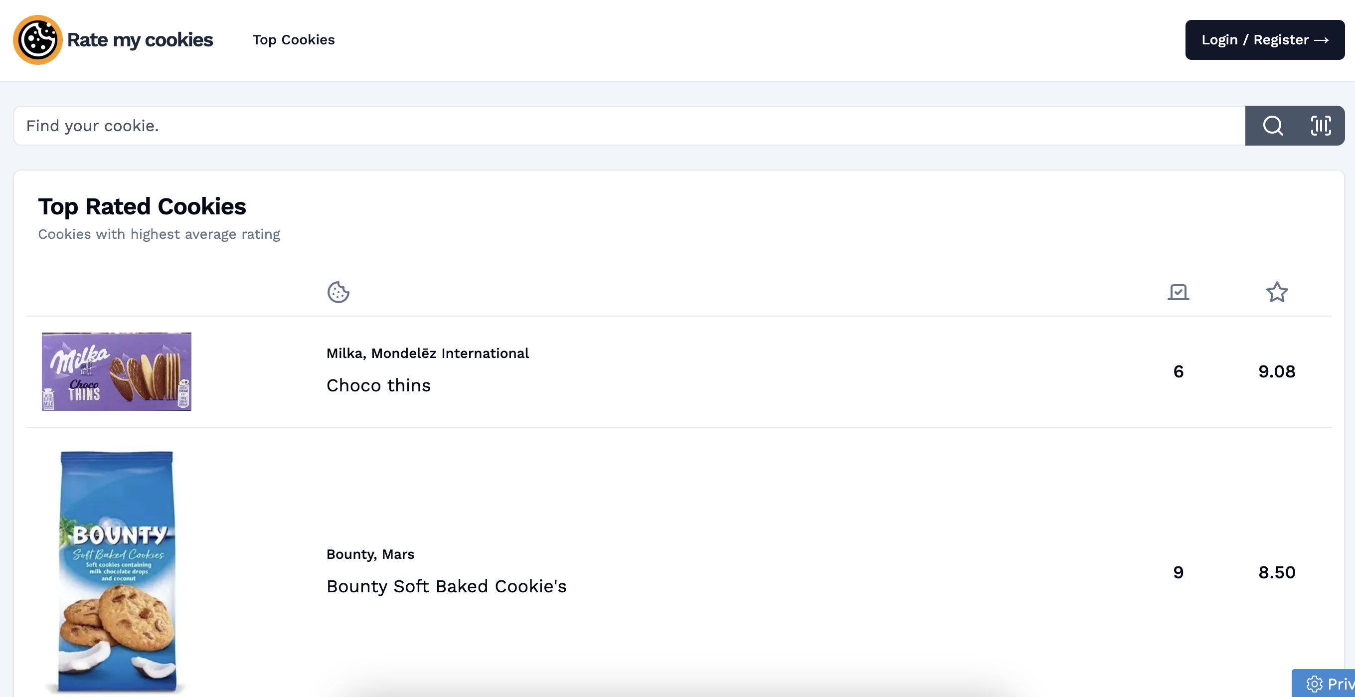 Rate my cookies gallery image