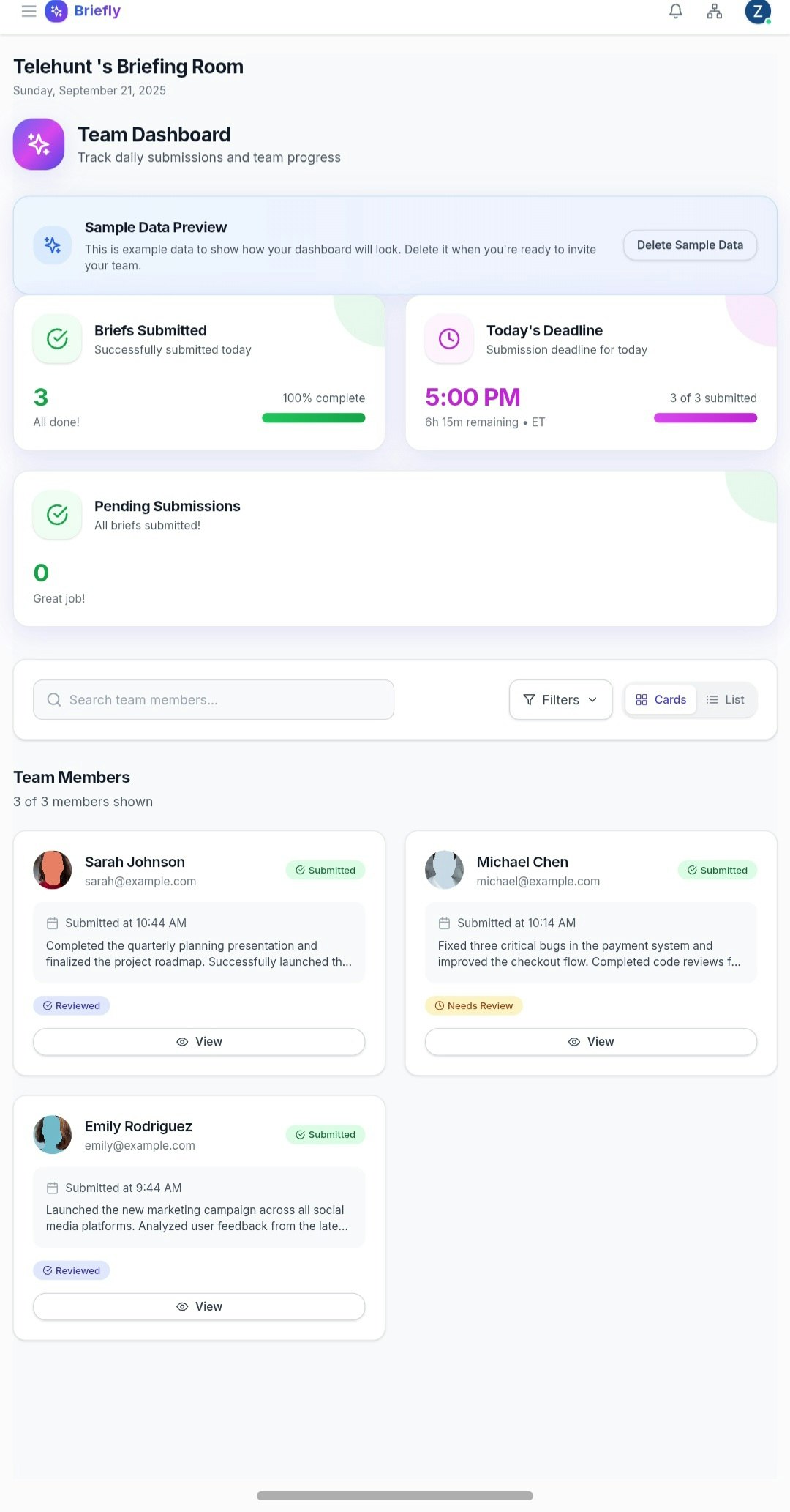 Briefly gallery image