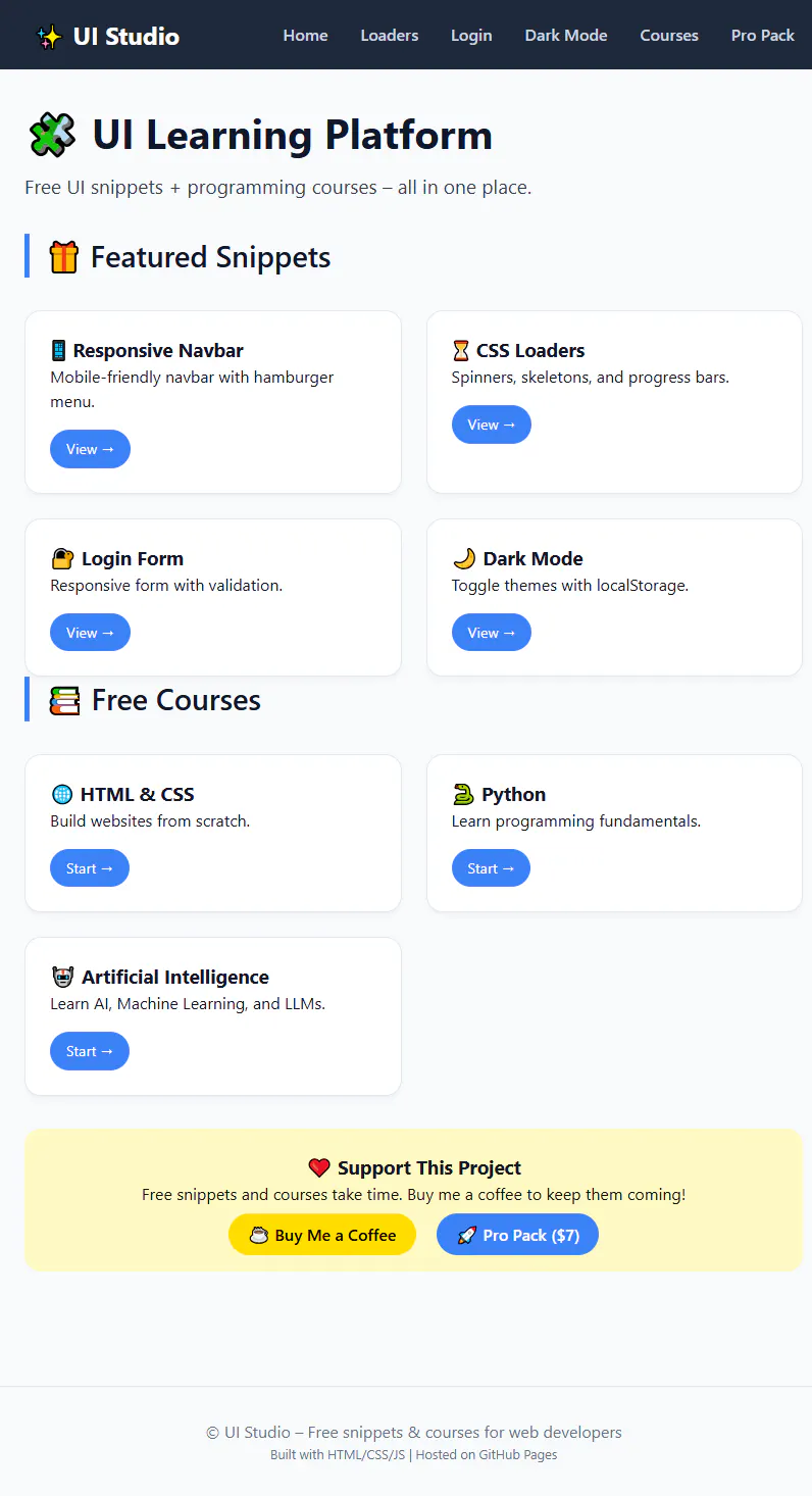 MAK UI Studio gallery image