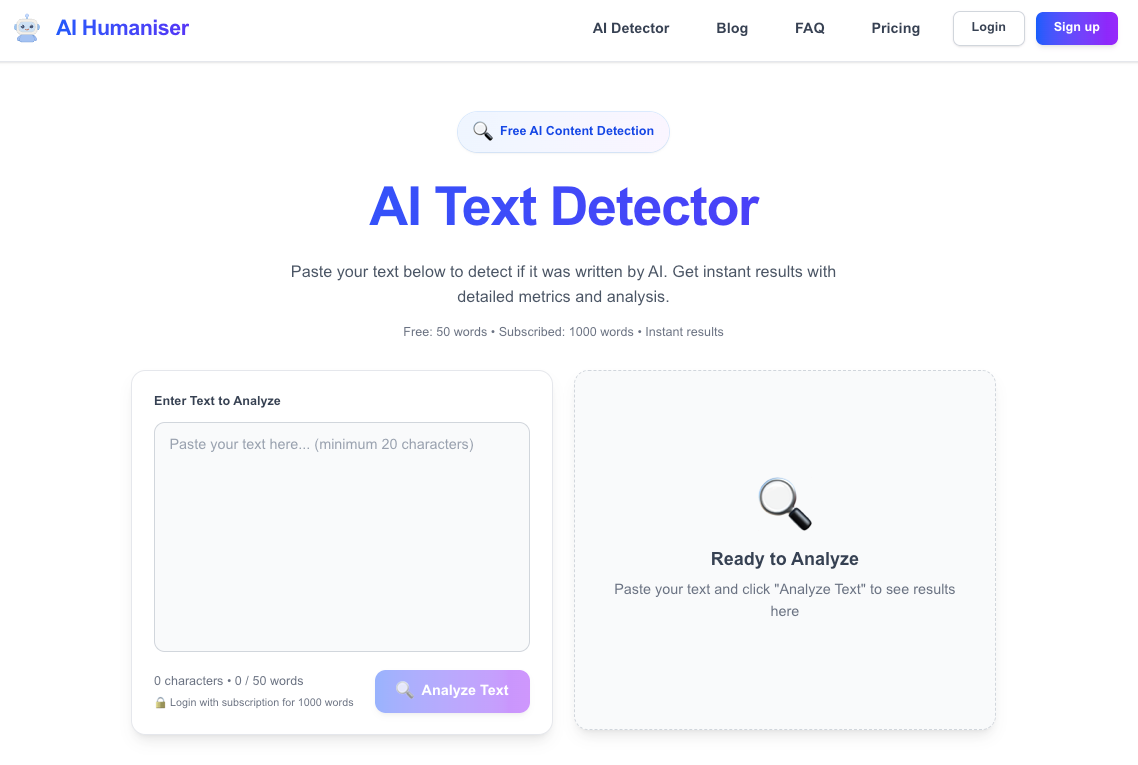 aihumaniser.pro - Screenshot 3 preview
