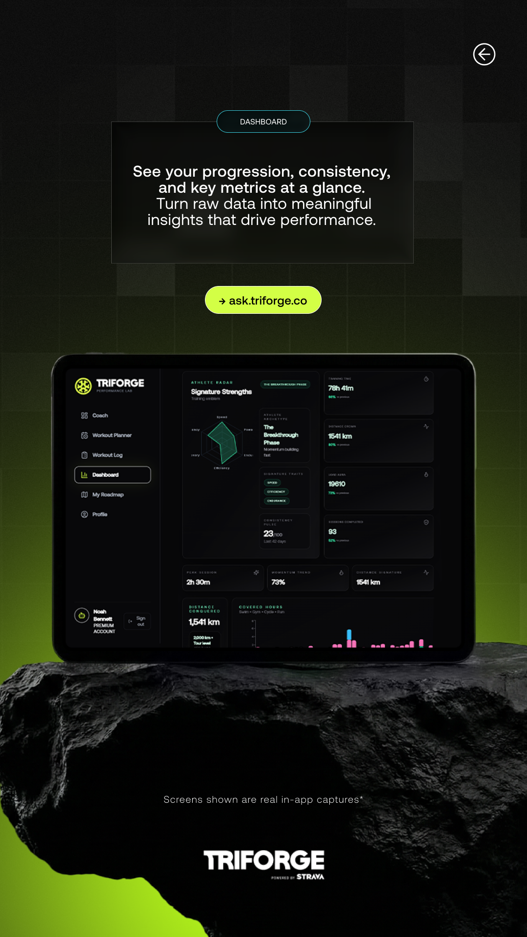 Ask Triforge - Screenshot 2 showing product features and functionality