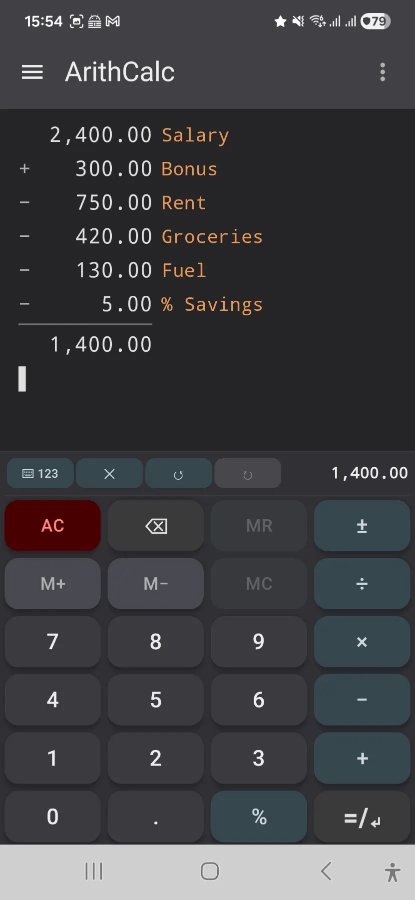 ArithCalc gallery image