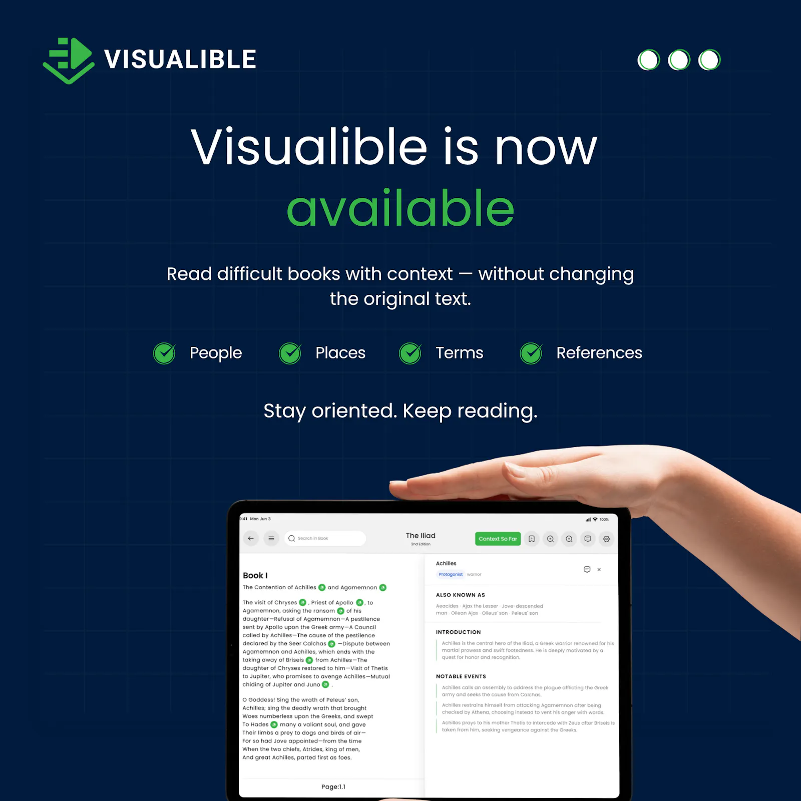 Visualible screenshot 1