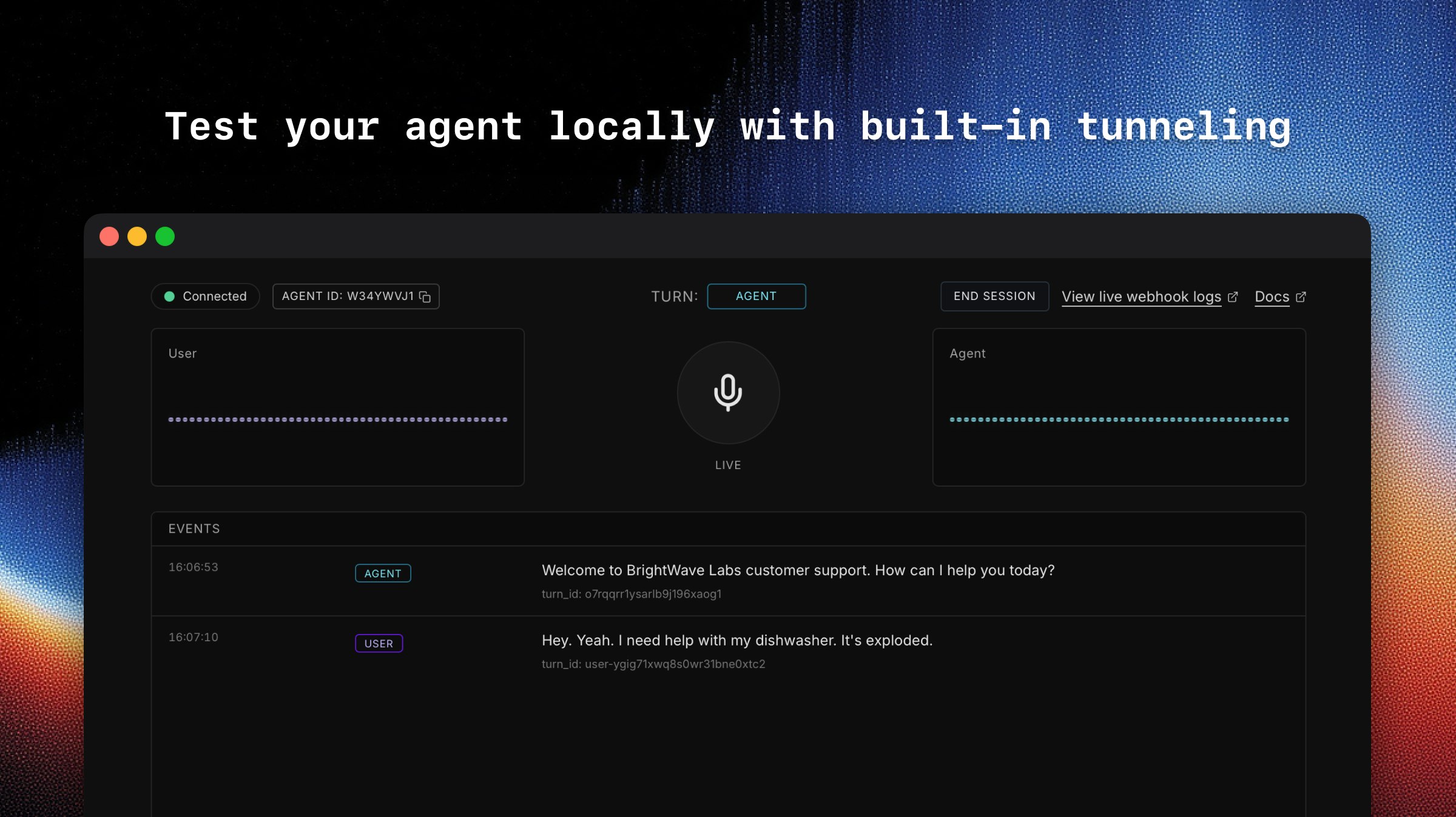 Layercode CLI gallery image