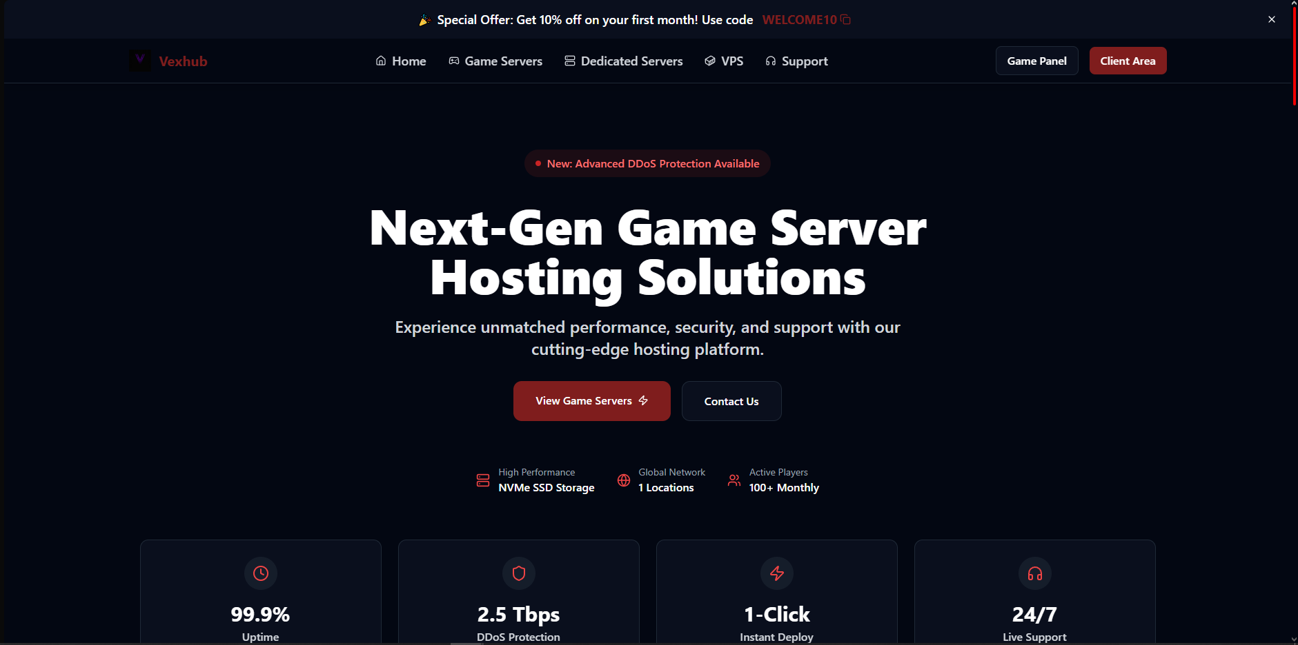 vexhubhosting gallery image