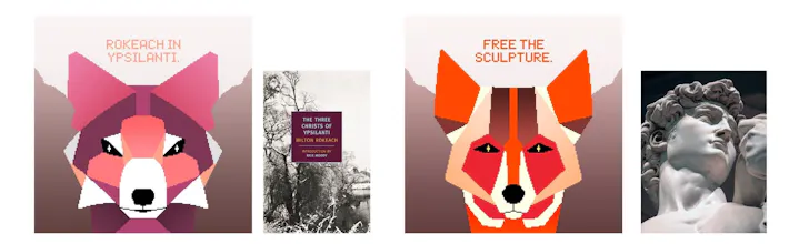 Philosophical Foxes gallery image