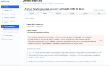AxWise - AI User Discovery Engine gallery image