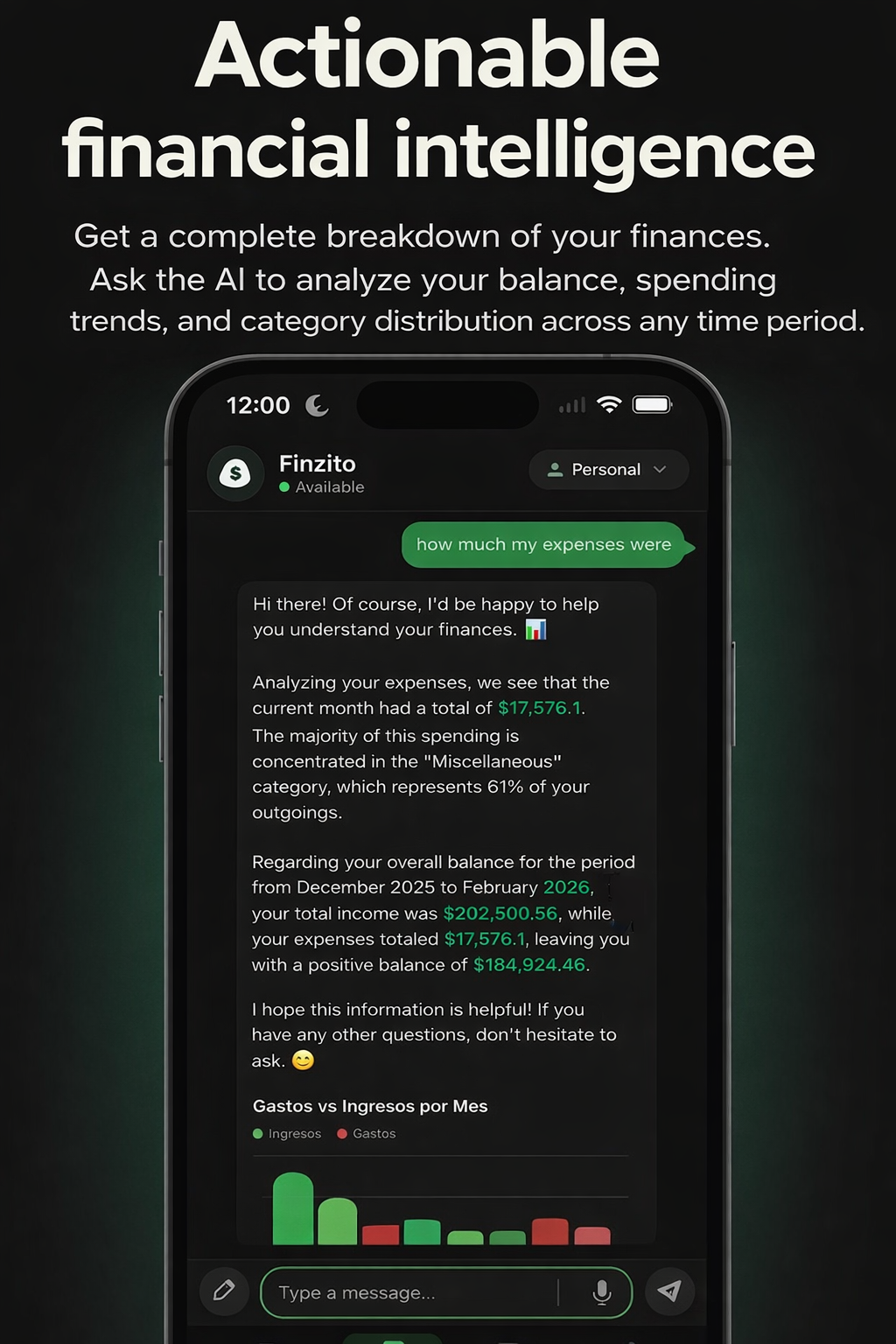 Finzito - Personal Finance with IA gallery image