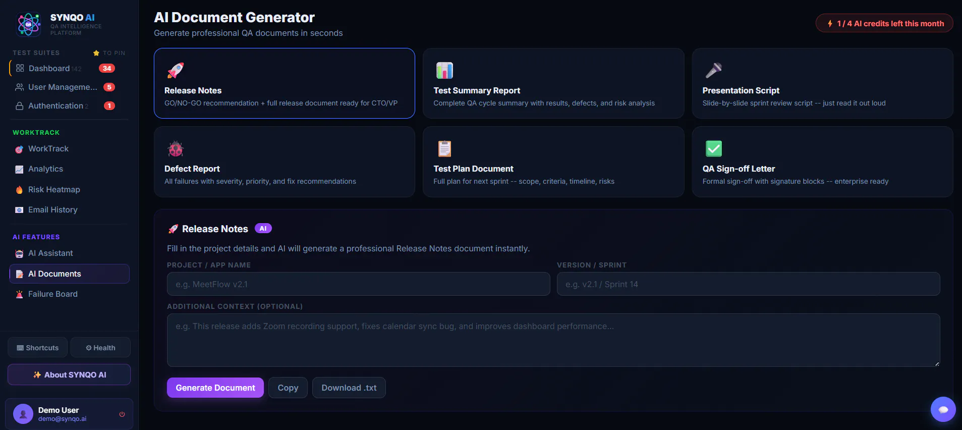 SYNQO AI gallery image