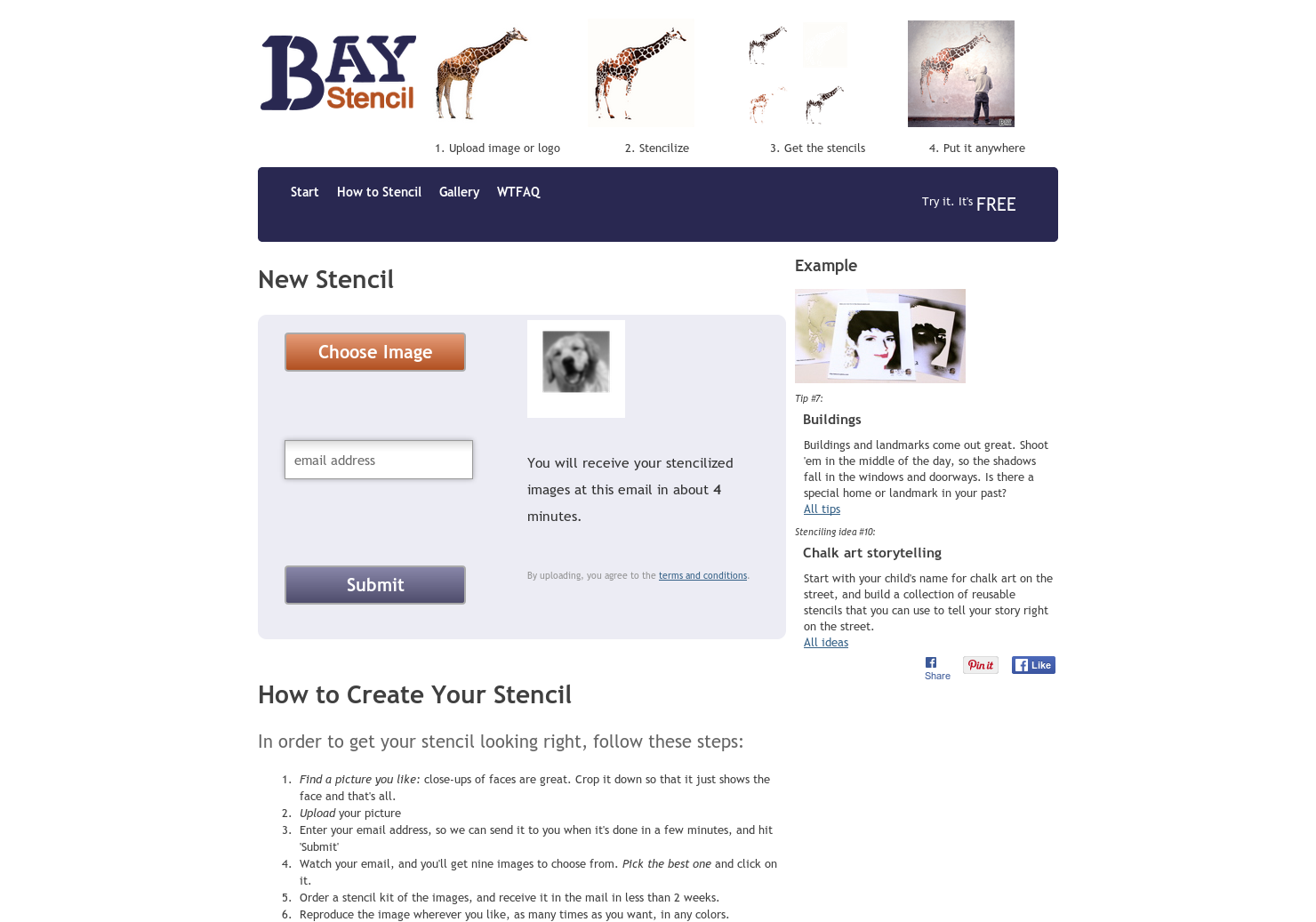 Bay Stencil gallery image