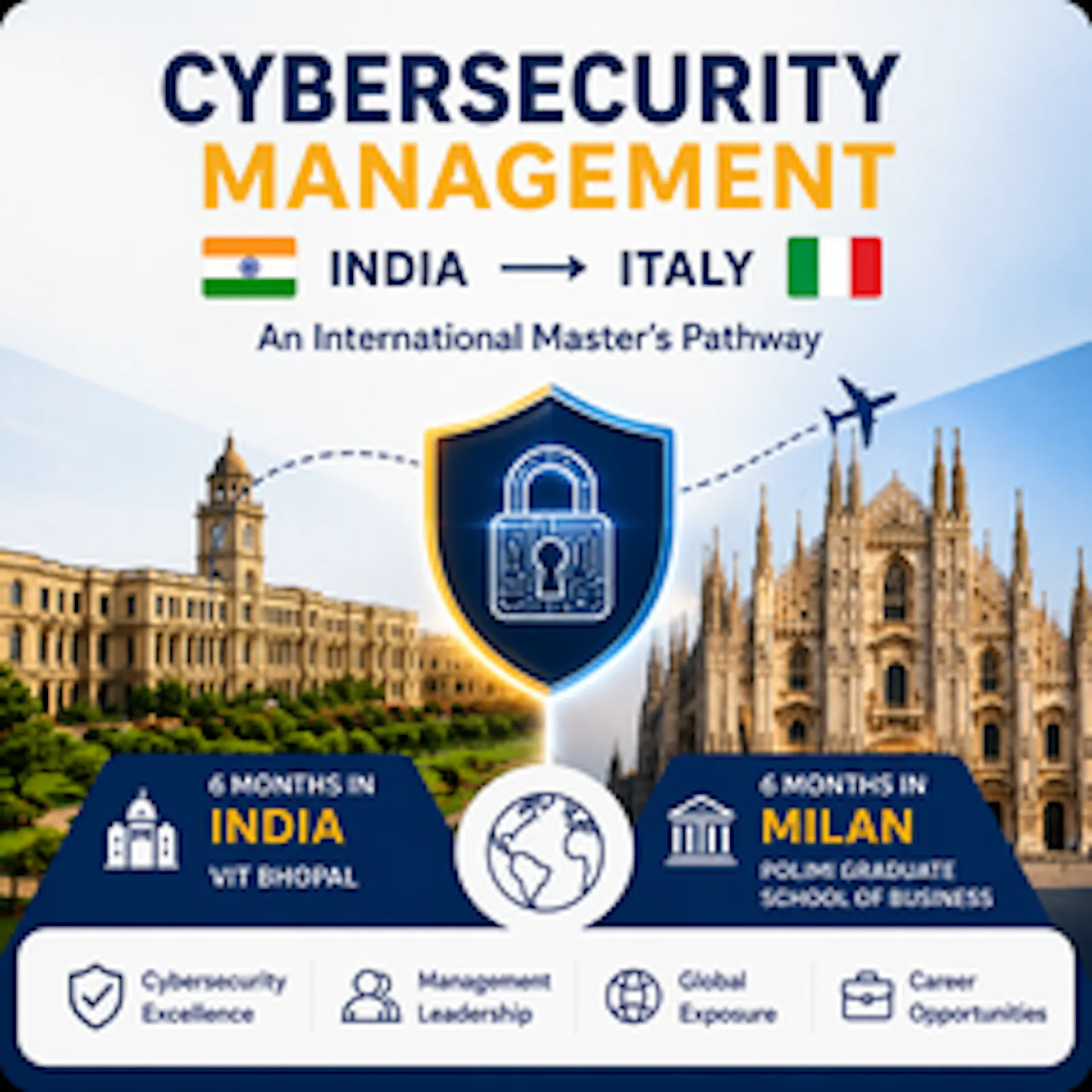Cybersecurity Management — India → Italy screenshot 1