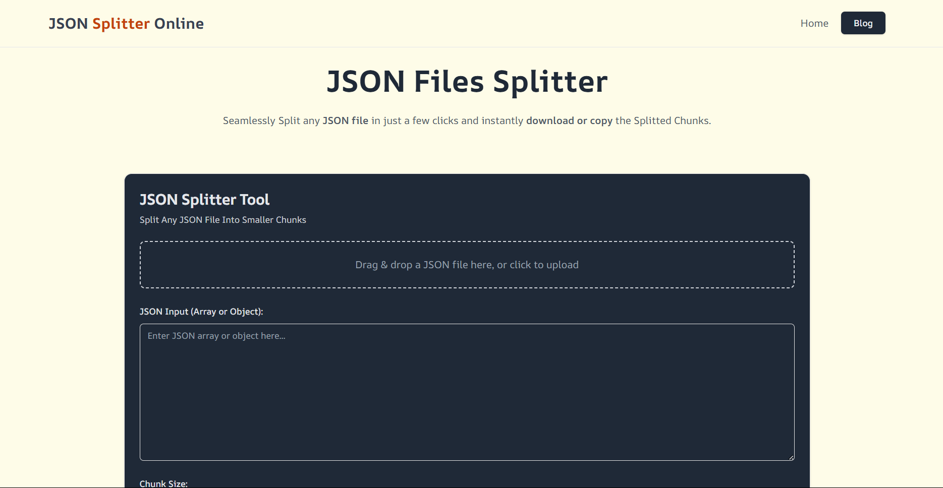 Media Splitter fail json dalam talian 1