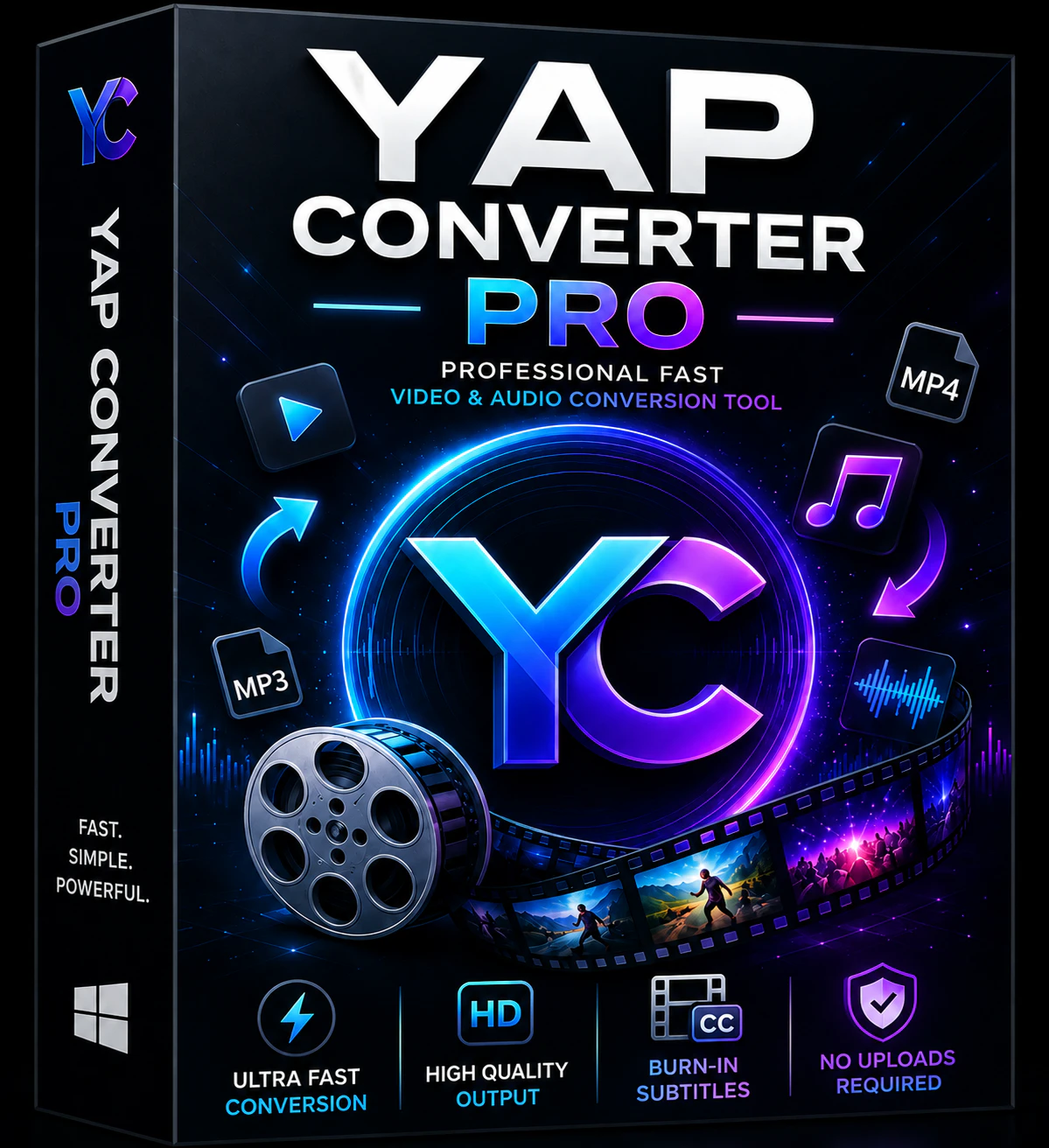 Yap Converter – Video & Audio Conversion logo